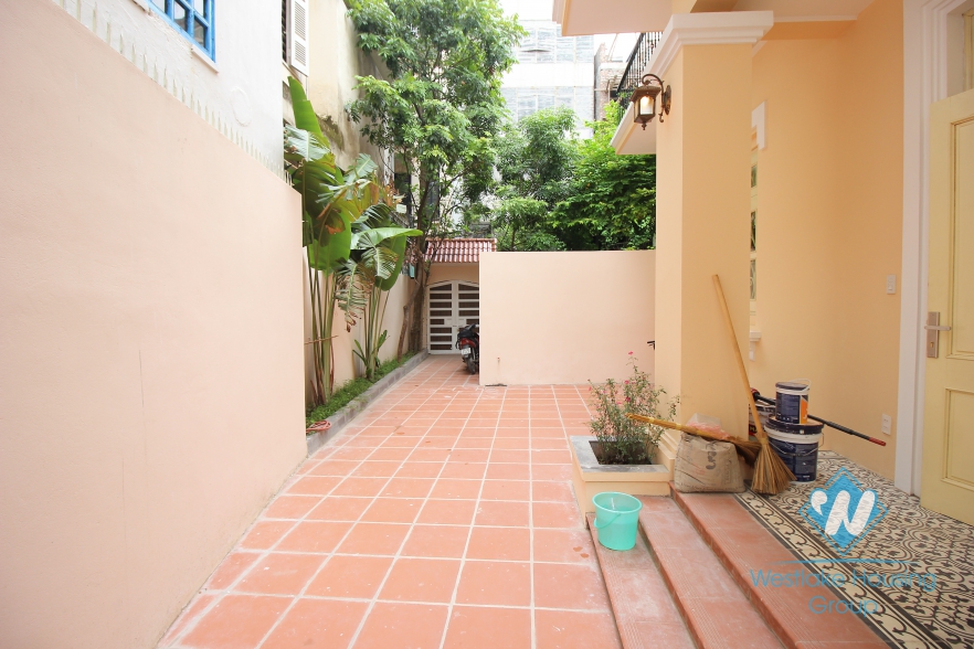 Beautiful house for rent near Lotte center, Ba Dinh, Ha Noi